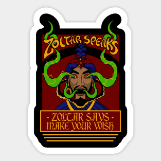 Zoltar Speaks - Make Your WIsh Sticker